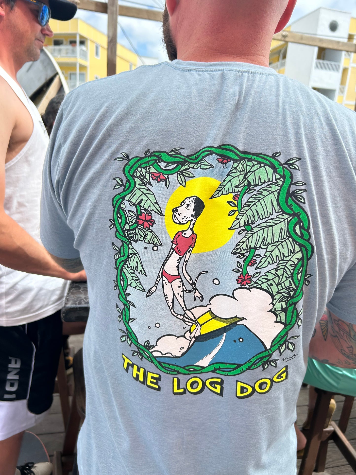 The "Log Dog" Short Sleeve Tee