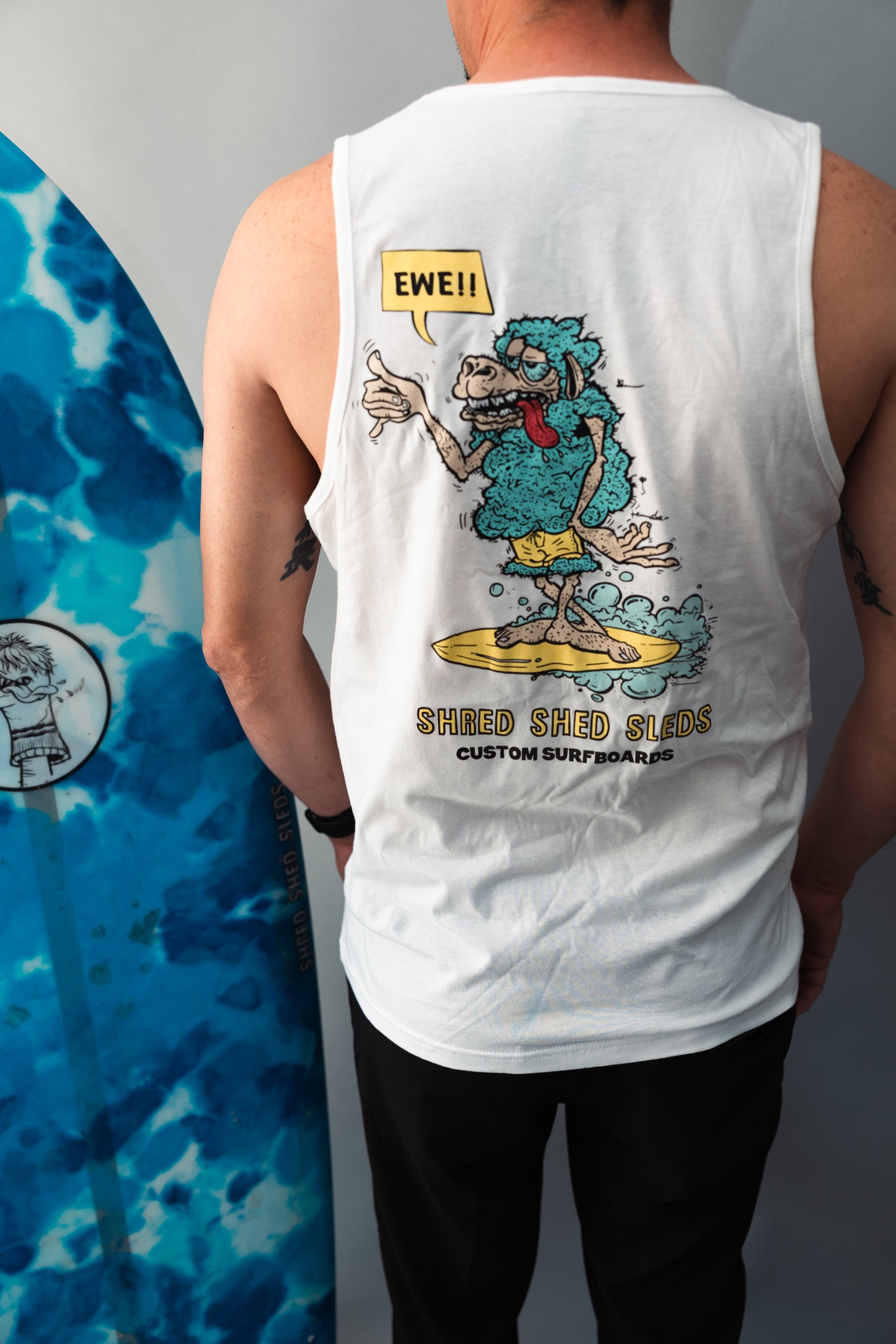"Ewe" Full Color Tank Top