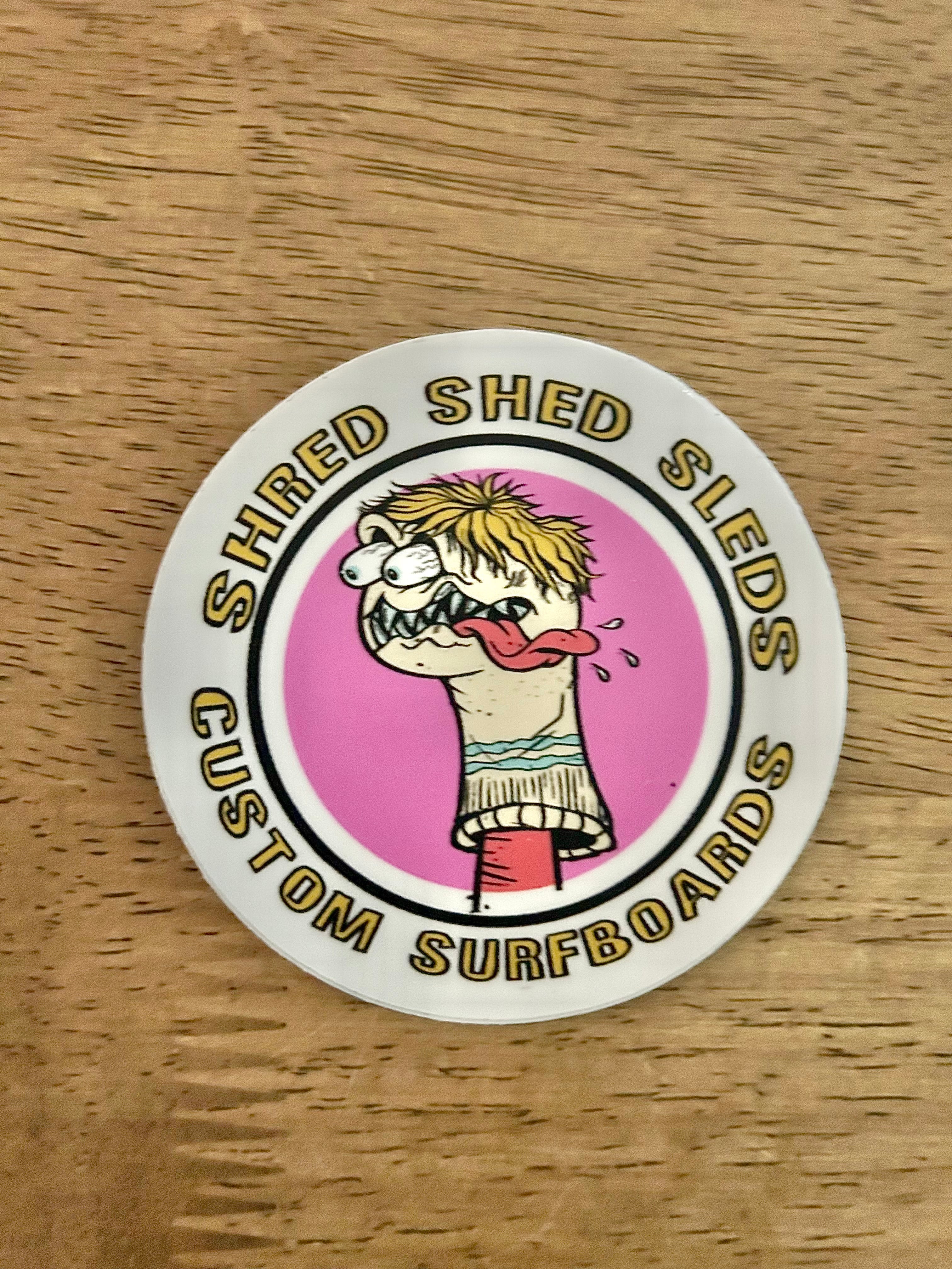 518 Sticker Sticker pack – Shred Shed Sleds