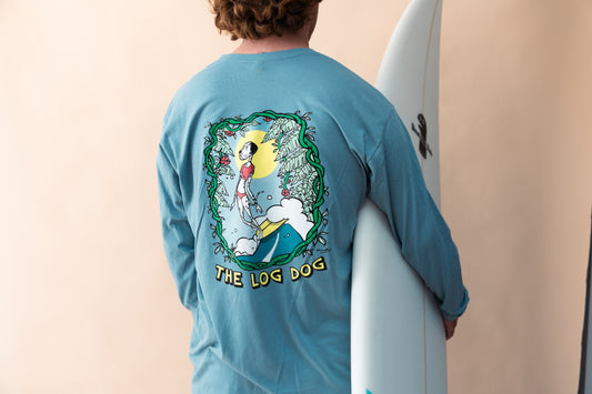 The "Log Dog" Long Sleeve Tee