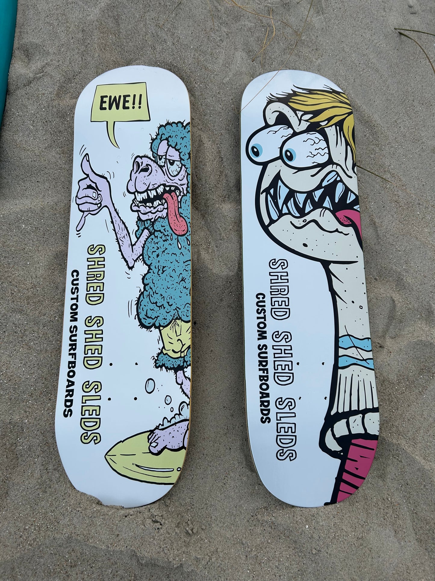 Sock Puppet Skate Decks