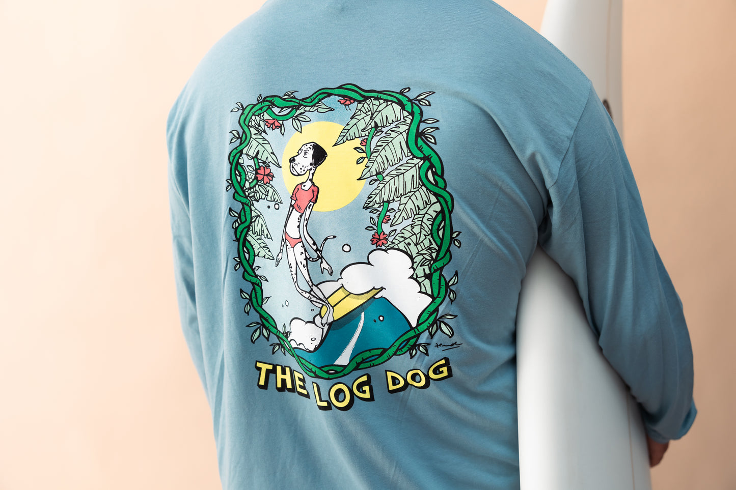 The "Log Dog" Long Sleeve Tee