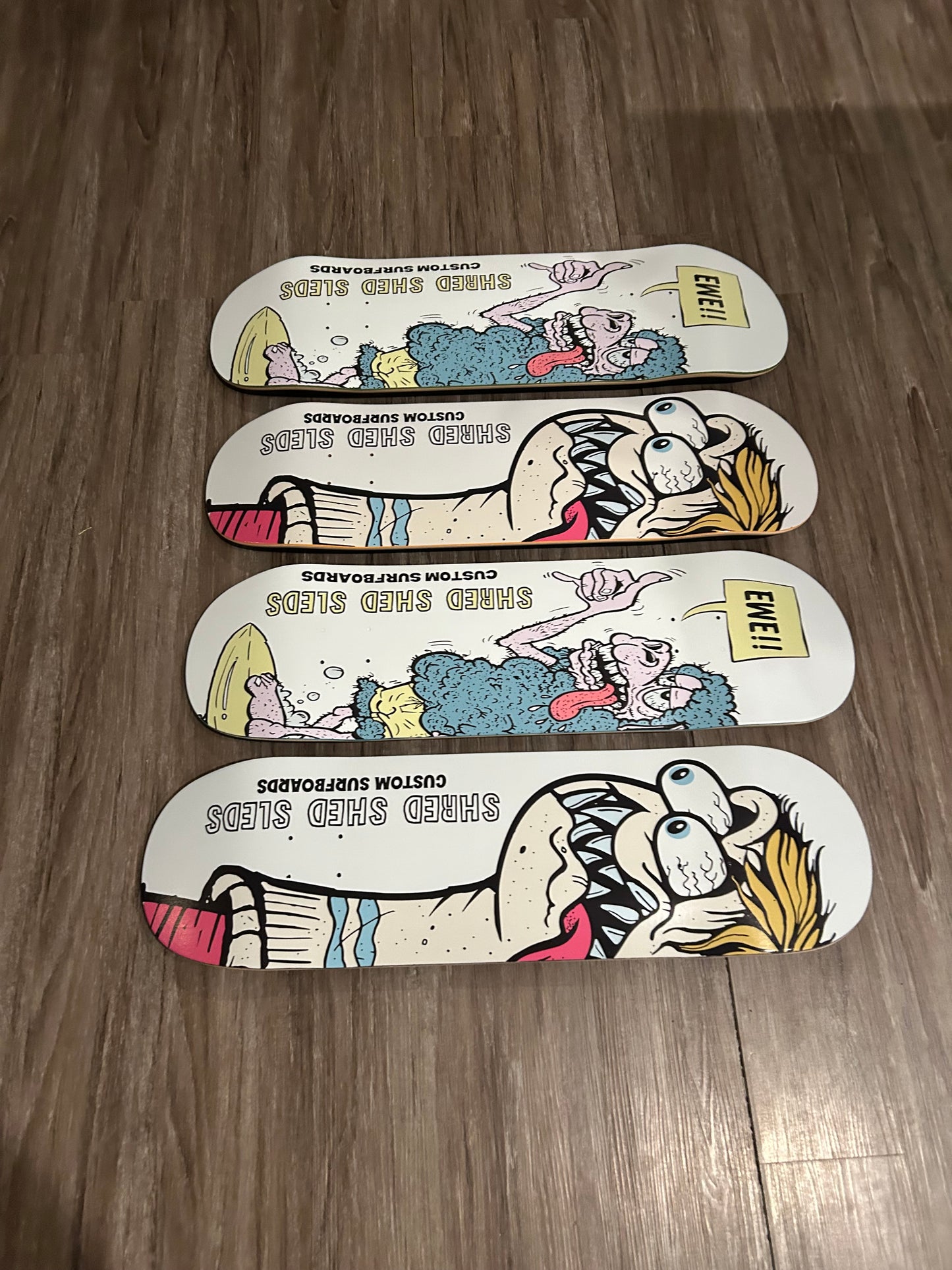 Sock Puppet Skate Decks